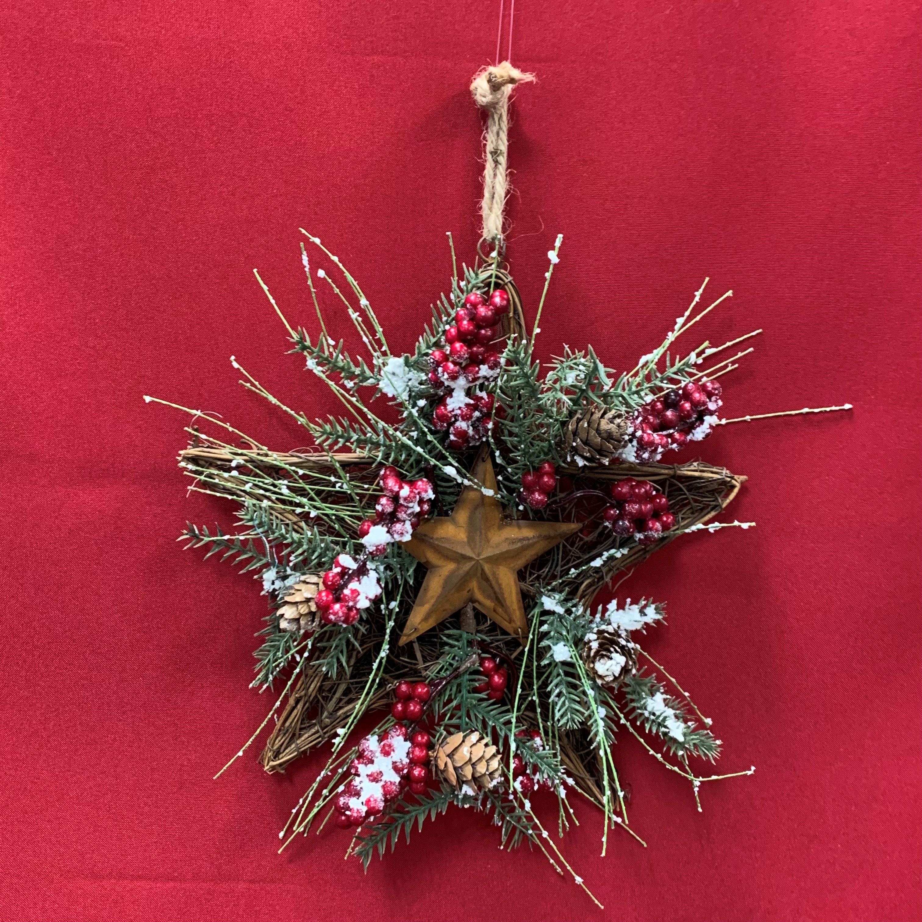 STAR HANGING DECOR 